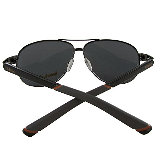 Timberland Fashion Sunglasses, Gunmetal/Gray, Eye: 59/Bridge: 16/Arm: 1263