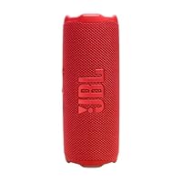 JBL Flip 7, Bold JBL Pro Sound with AI Sound Boost, Up to 16 Hours of Playtime, Multi-Speaker Connection by Auracast, Waterproof, dustproof, and Drop-Proof, Red