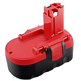 Batera de Repuesto pare Bosch, Ofpow 18V 3000mAh NiMH Reemplazo Batera para Bosch BAT025, BAT026, BAT160, BAT180, BAT181, BAT189, 2607335277, 2607335278, 2607335535, 260733553, 2607335680, 2607335695, 2607335713, 1644B-24, 1659K, 1659RK, 1688K-24, 