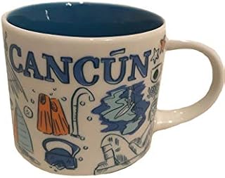 Starbucks CANCUN MEXICO Been There Series Across the Globe Collection Coffee Mug 14 Ounce
