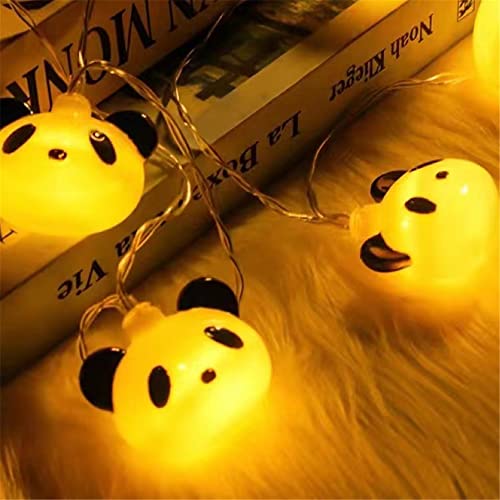 Guirnalda de luces LED con batería Panda pequeño