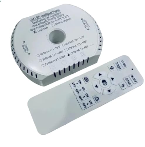 Driver LED tension constante sans scintillement alimentation bicolore ronde 4A