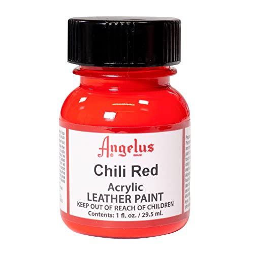 Angelus Cuero Color 1 Oz Chile Rojo
