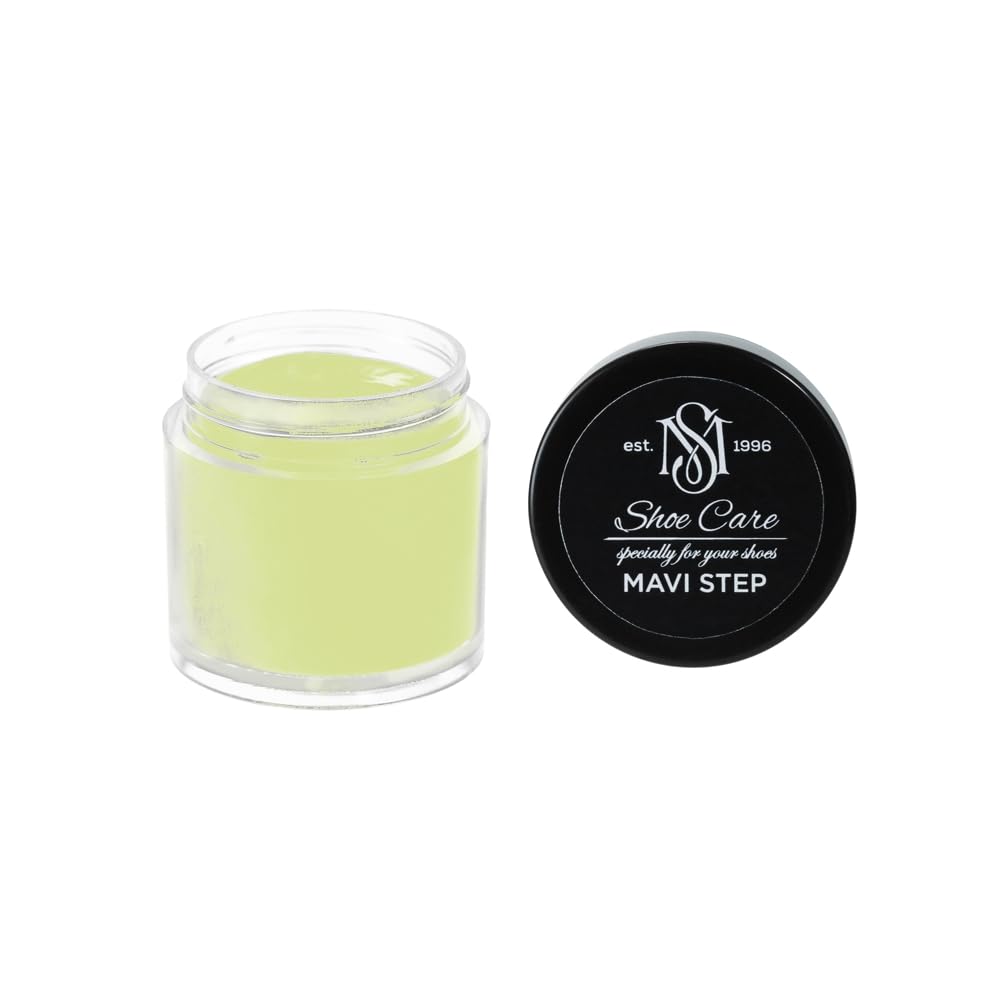 Soin nourrissant cuir MAVI STEP Cendre Olivine Pâle pour maroquinerie d'exception