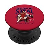 Yadier Molina Thou Shall Not Steal PopSockets Adhesive PopGrip