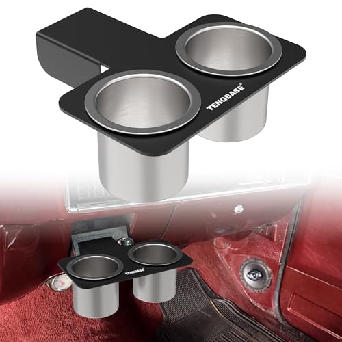 Portavasos universal para Chevy y GMC, aluminio y acero inoxidable miniatura 1