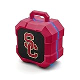 SOAR NCAA Shockbox LED Wireless Bluetooth Speaker, USC Trojans