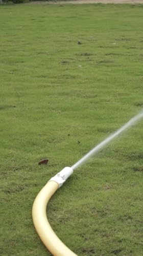 Image of Plasto Spray Nozzle for Hose Pipe, Useful for Gardening, Car, Bike Washing, High Pressure Adjustable Washing Nozzle for Garden Hoses, Lawn Watering & Cleaning (20mm)