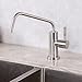 Drinking Water Filter Tap Brushed 360 Rotates Fits Drinking Water Filter Systems Reverse Osmosis Kitchen Sink Tap-D,B