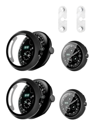 NOUKAJU Google Pixel Watch 4 45mmpP[X 2pbN یJo[ X}[gEHb` [d⏕t P[Xt XN[veN^[ Google Pixel Watch 4 X}[gEHb`45mm(ubN+ubN)