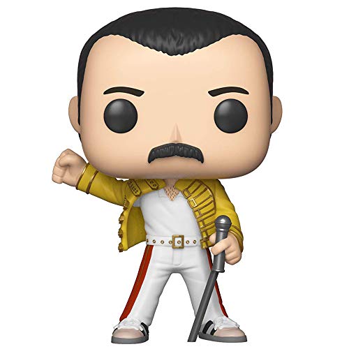QUEEN クイーン (結成50周年) - POP! ROCKS : Freddie Mercury(Wembley 1986) / フィギュア・人形 【公式/オフィシャル】 QUEEN クイーン (結成50周年) - POP! ROCKS : Freddie Mercury(Wembley 1986) / フィギュア・人形 【公式/オフィシャル】