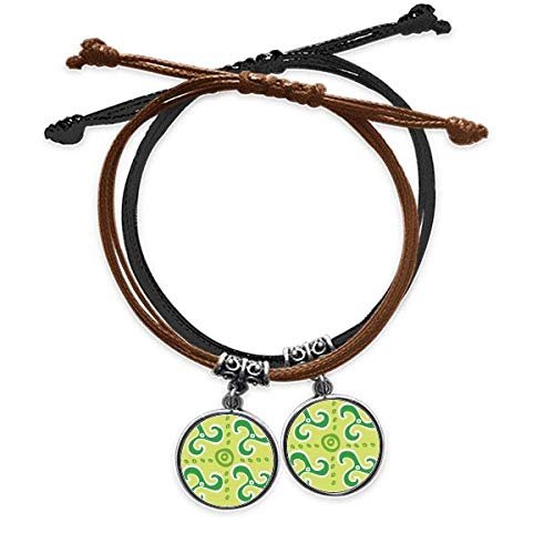 Bracelet en cuir double style mexicain pour le quotidien