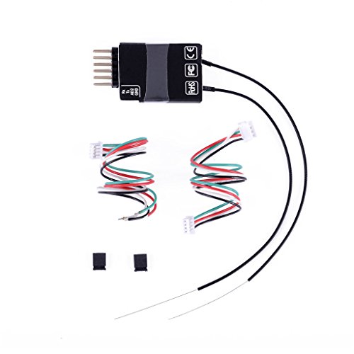 FrSky Taranis Compatible Receiver D4R-II 4-Channel 2.4ghz ACCST w/Telemetry & 8 Channel CPPM w/RSSI