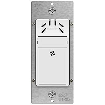 TOPGREENER Humidity Sensor Fan Switch for Ventilation