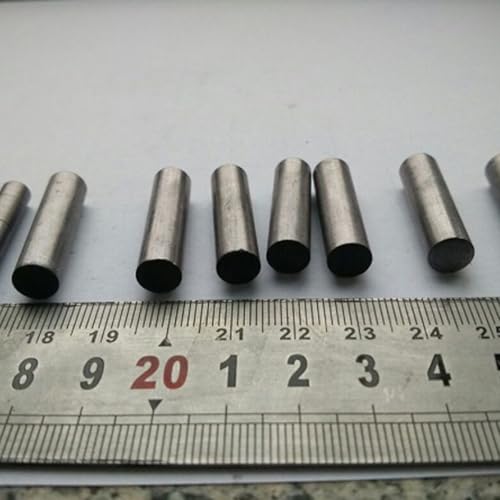 1 Piece Pure Tantalum Metal Rod, 99.9% High Purity Ta Cylinder Column for Element Specimens Collection Hobby and Laboratory Scientific Experiments