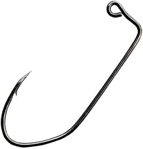 Victory V-LOC 90° Jig Hooks - Black Nickel Pack Of 100, Size #6-4/0, Eagle Claw 500 Style Replacement