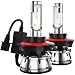 TIANFUYAO H13/9008 LED Headlight Bulbs - 100W 12000LM 6000K Xenon White - High/Low Beam,Fog Light Bulb Conversion Kit - IP67,CSP Chips,360 Degree