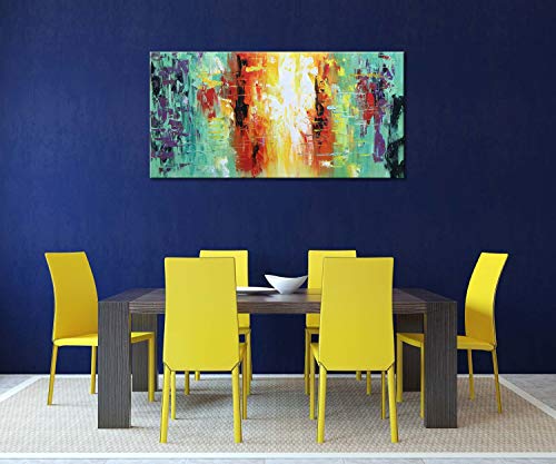 Hand Painted Textured Abstract Artwork Modern Wall Art Decor Handmade Oil Painting On Canvas #TOP5