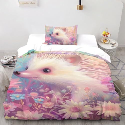 Housse de couette hérisson rose : un cocon de douceur pour votre enfant