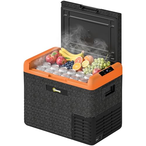 Lleva la frescura a donde vayas con esta nevera portátil de 40L. Congela y enfría todo lo que necesites con su compresor potente. Fácil de usar en coche, camping o casa gracias a su pantalla táctil y modos ECO. ¡La solución perfecta para tus viajes!