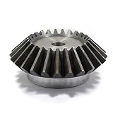 Zahnstange und Ritzel, Ritzel, 1 Stück, 1,5 Modul, Kegelrad, 1,5 M, 12 Zähne, 16 Zähne, 20 Zähne, Ritzel, 6 mm, 8 mm, 10 mm, 12 mm, 16 mm Bohrung, schwarzer Stahl, Metall, Ritzel, Motorzahnradbohrung,