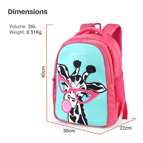 Image of Nasher Miles Polyester Backpack | Ideal for Preschool, Kindergarten, College, School, Office& Travel | Toddler, Girls, Boys, Men, Women