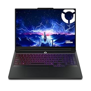 Lenovo Legion Pro 7 AI Gaming Laptop - Display OLED 16" 240Hz | Nvidia GeForce RTX 5080 16GB GDDR7 | Intel Ultra 9 275HX | RAM 64GB | SSD 2TB | Windows 11 Home | UK RGB Keyboard - Eclipse Black