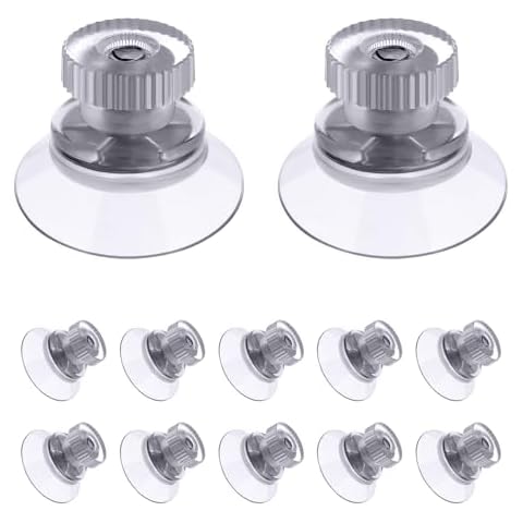 flintronic 12 PCS Clear Suction Cups Cover