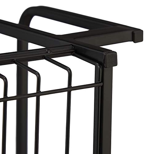 Relaxdays Kitchen Shelf for Worktop, 3 Levels, with Board & Cutlery Holder, Spice Rack, Metal, 60.5 x 53 x 22cm, Black - Image 9