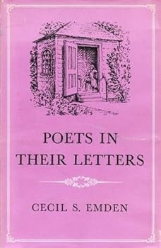 Hardcover Poets in their letters Book