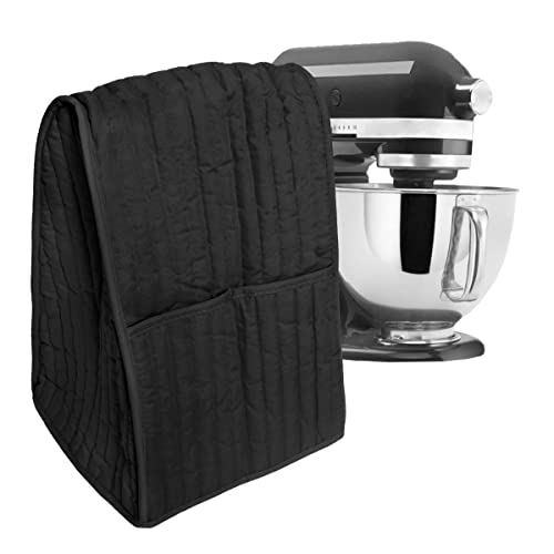 Ritz Kitchen Mixer Appliance Cover with Pockets, Large, Black