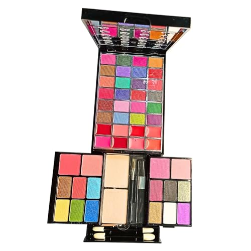 Image of Cameleon Makeup Kit for Women - All-in-One Multi-Palette Set with Eyeshadows, Blush, Compact, Lip Colors - Ideal for All Skin Tones (G2331)