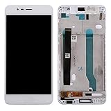 Screen Replacement for Asus ZenFone 3 Max ZC520TL, Compatible with Asus ZenFone 3 Max ZC520TL / X008D LCD Display Touch Screen Replacement Digitizer Assembly with Repair Tools Kits (White with Frame)