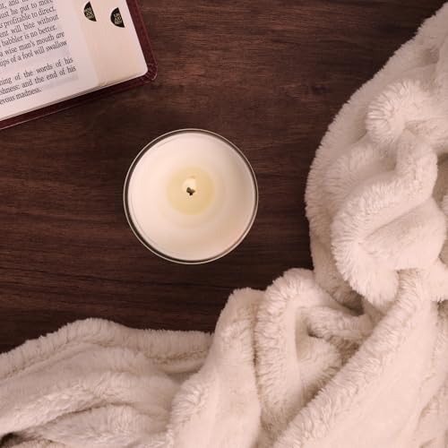 Image of Christian Art Gifts Soy Wax Scented Candle: Love is Patient Bible Verse