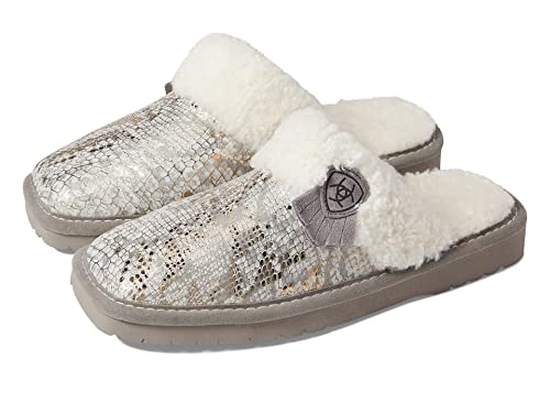 ARIAT Women's Indoor & Outdoor Rubber Bottom Jackie Square Toe Slippers-Exotic Colors