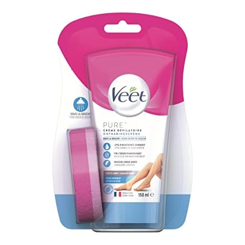 VEET PURE - Crème Dépilatoire Sous la Douche Corps & Jambes Cover