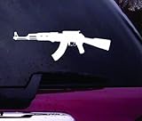 Ak-47 Decal Sticker Vinyl Decal Sticker Art Graphic Stickers Laptop Car Window Ak 47