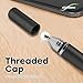 BoxWave Stylus Pen Compatible with Simbans PicassoTab (10 in) - FineTouch Capacitive Stylus, Super Precise Stylus Pen - Jet Black