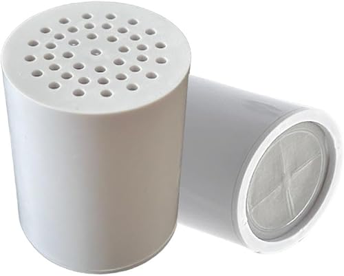 Miniatura 3 de ACA 2 cartuchos de filtro de ducha de 25 etapas, elimina el cloro, metales pesados y otros sedimentos, reduce la picazón en la piel seca, la caspa,