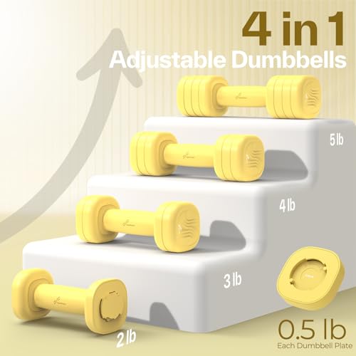 Set of 2 Adjustable Dumbbells 50lbs