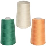 Dimensions: Longueur: 4000 m. Fil à coudre: 40/2. Grosseur/épaisseur: 120. Poids de l'ensemble: 435 g. Couleur - orange, écru, vert. Remarque: les couleurs peuvent différer légèrement des couleurs que vous voyez sur votre écran à cause des caractéristiques variables des divers équipements techniques.