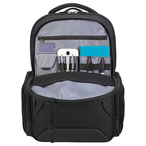 Targus Corporate Traveler Checkpoint-Friendly Professional Business Laptop Backpack With Protective Sleeve For 15.6-Inch Laptop, Black (Cuct02B) #TOP5