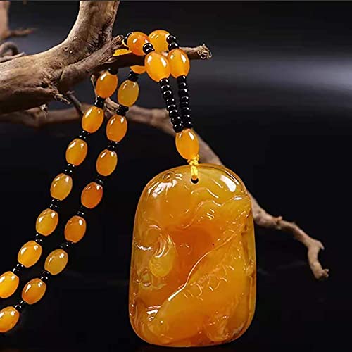 Amulette ambre Feng Shui de richesse pour chasser les mauvaises ondes et retrouver la chance
