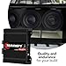 Taramps HD 2000 Black 1 Ohm 1 Channel 2000 Watts RMS MAX, Digital Amplifier Car Audio, Monoblock, LED Monitor Indicator, Class D, Crossover, 2k amp, Full Range, Sound Quality