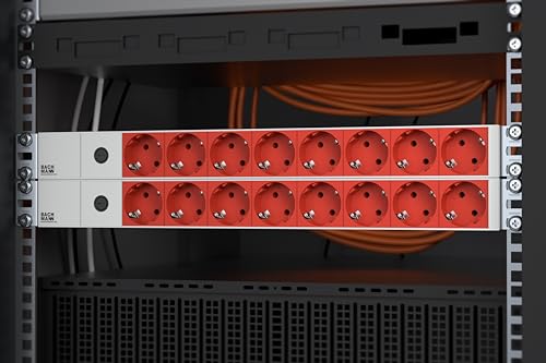 19-Zoll Steckdosenleiste Bachmann PDU 8-fach mit Feinsicherung 10A