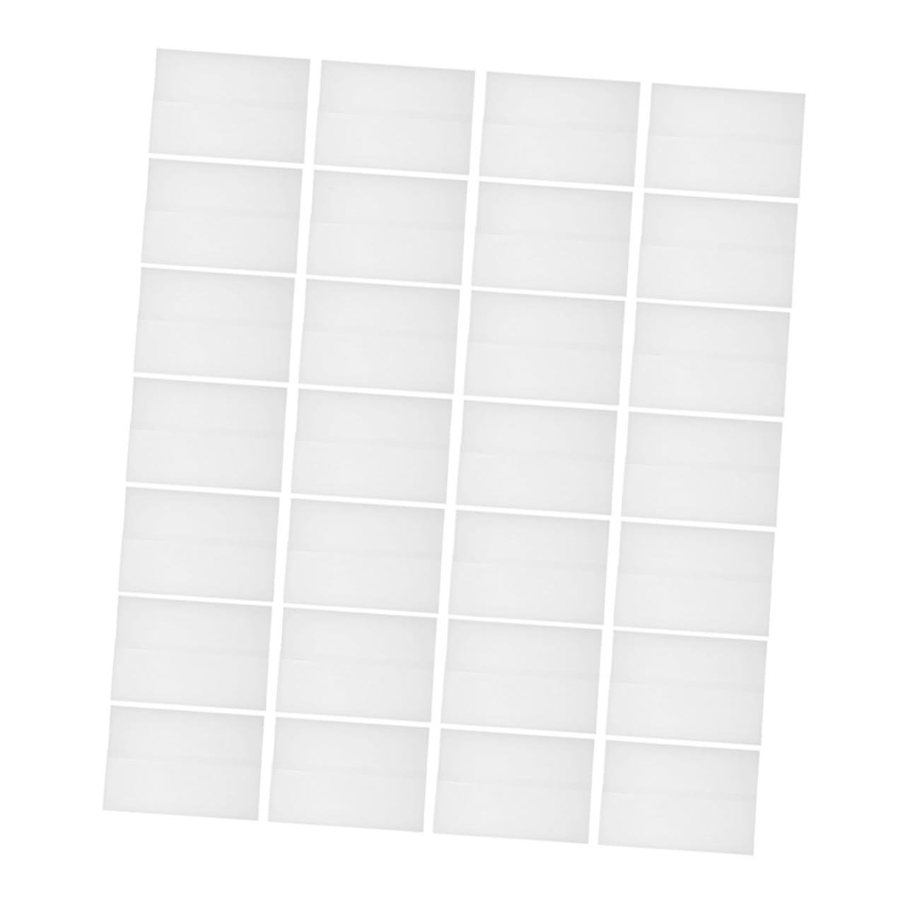 Sobres para Tarjetas de Invitación 100 Piezas de Papel Translúcido Blanco