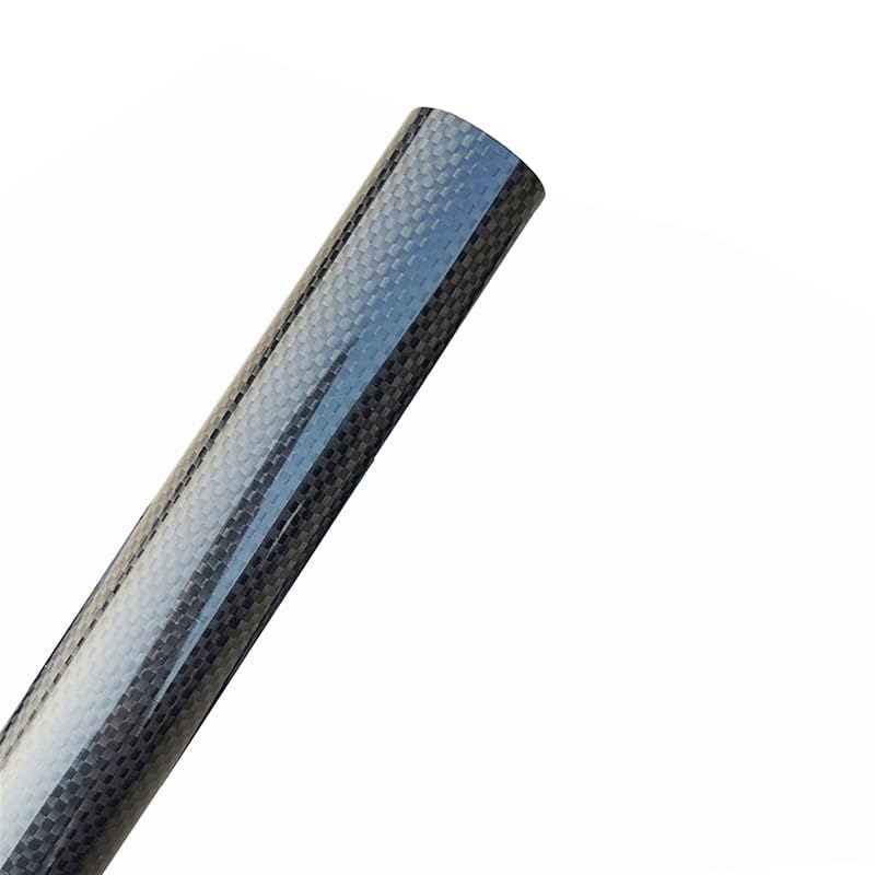 Tubi in fibra di carbonio da 4 pezzi da 100 mm, pali leggeri rinforzati con fibra di vetro all'1%.(26x24mm)