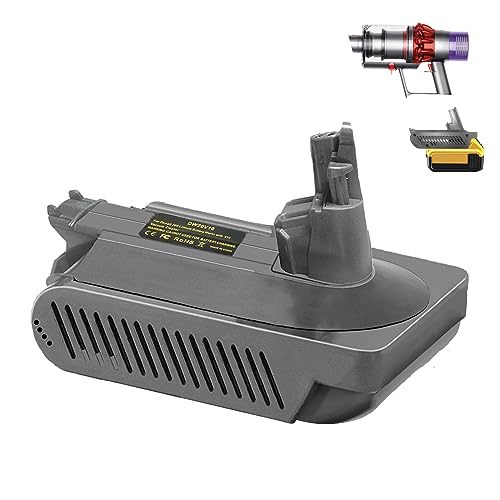 Image of V10 Adapter for Dewalt 20V Battery Convert to for Dyson V10 SV12 Animal Absolute Motorhead Fluffy Total Cordless Stick Vacuum Cleaner (only Adapter)