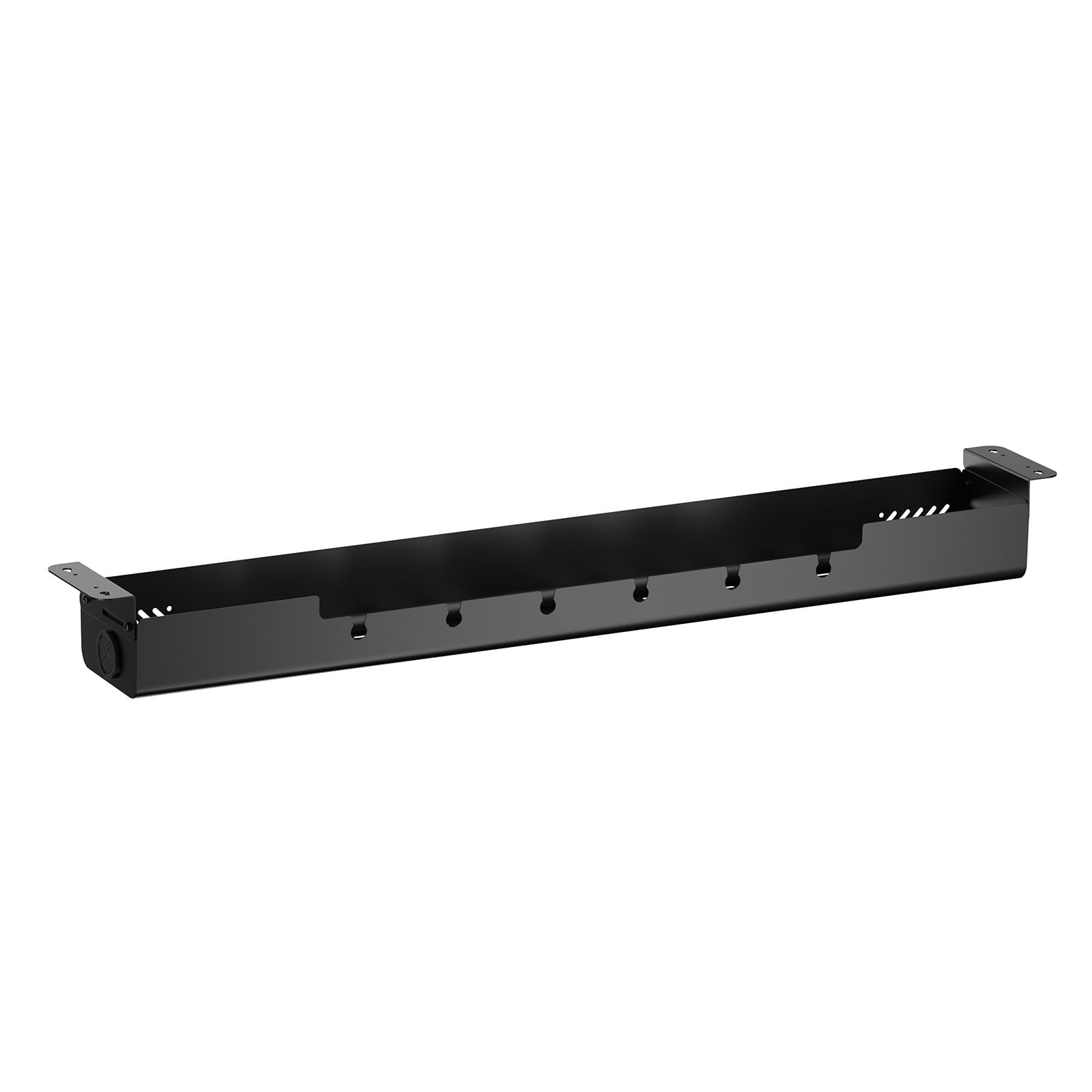 Canaleta para Cables CAVO 1244 x 167 x 124 mm, Horizontal, Negro Mate, abatible