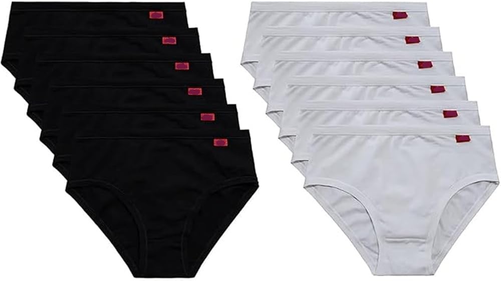 Generico kika 6pz Slip Donna Vita Alta Art5000 45% Cotone 45% Modal 10% Elastan con Tassello in Cotone Made in Italy.